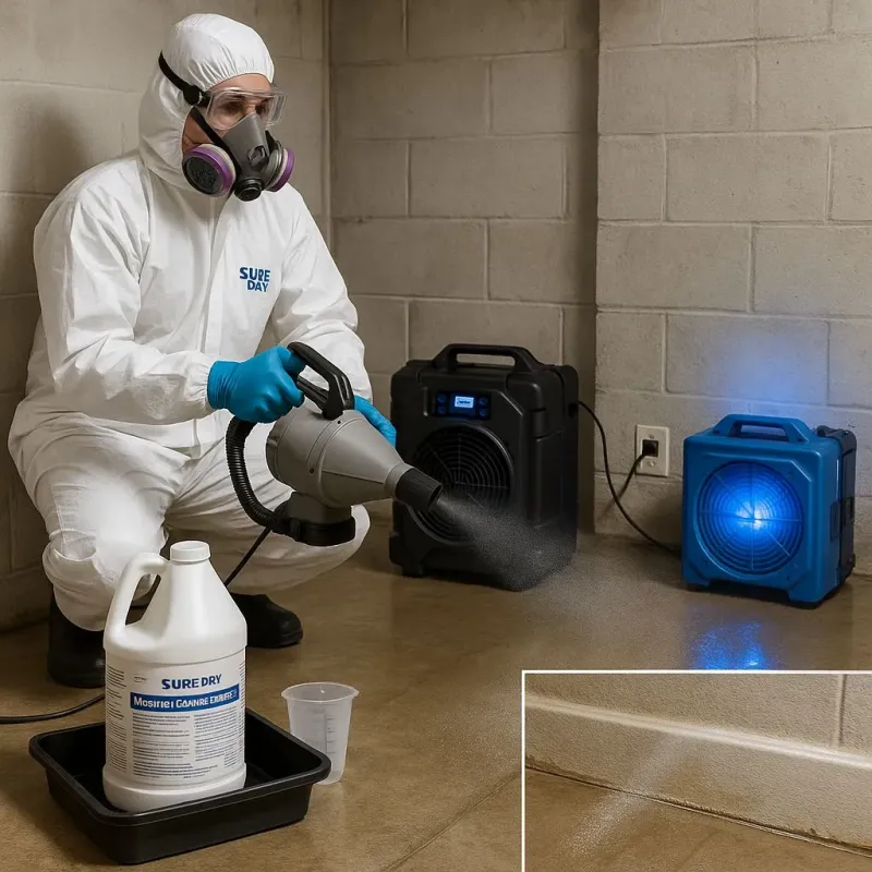 Sanitization and Odor Removal process in Gorham, NH