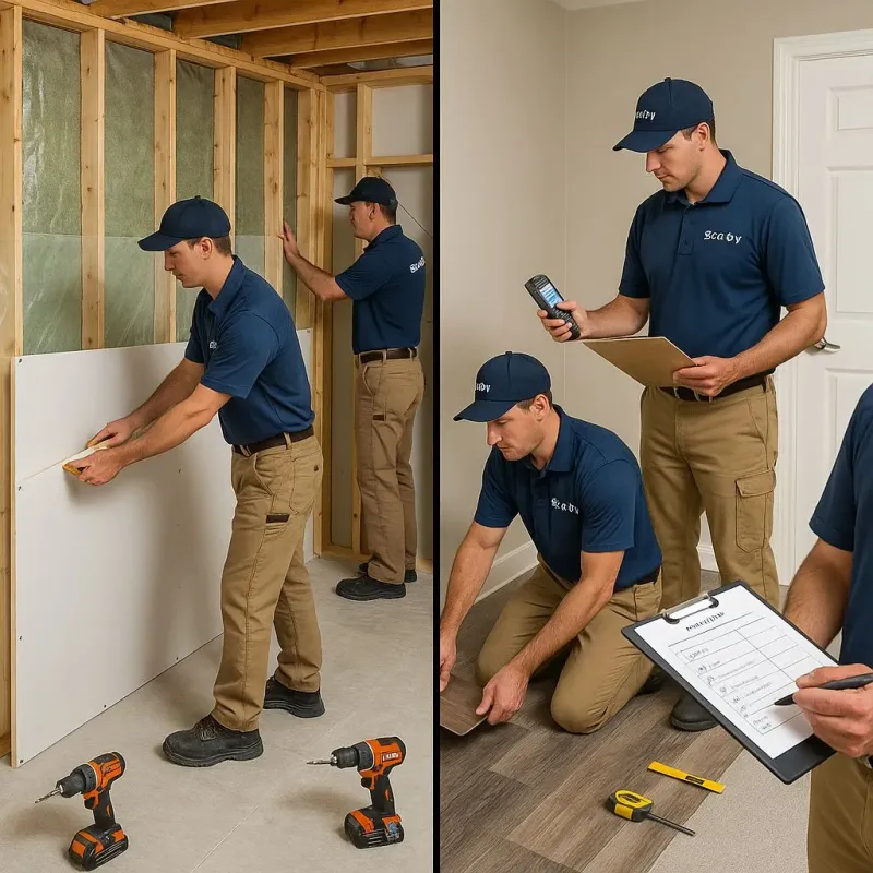 Repairs and Reconstruction process in Gorham, NH